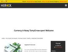 Tablet Screenshot of kantory-hirex.pl